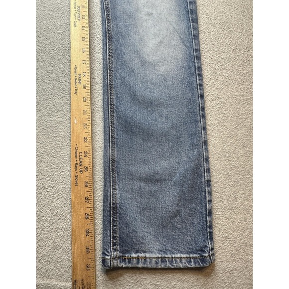 Levis 541 Jeans Mens 32x34 (32x31) Light Wash Blue Athletic Taper Stretch Denim - Picture 3 of 16